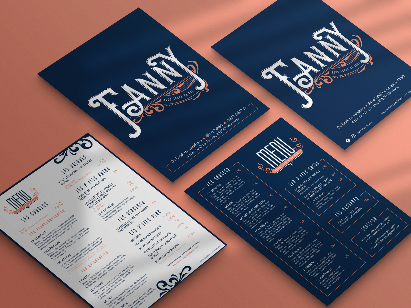 Menus de Fanny