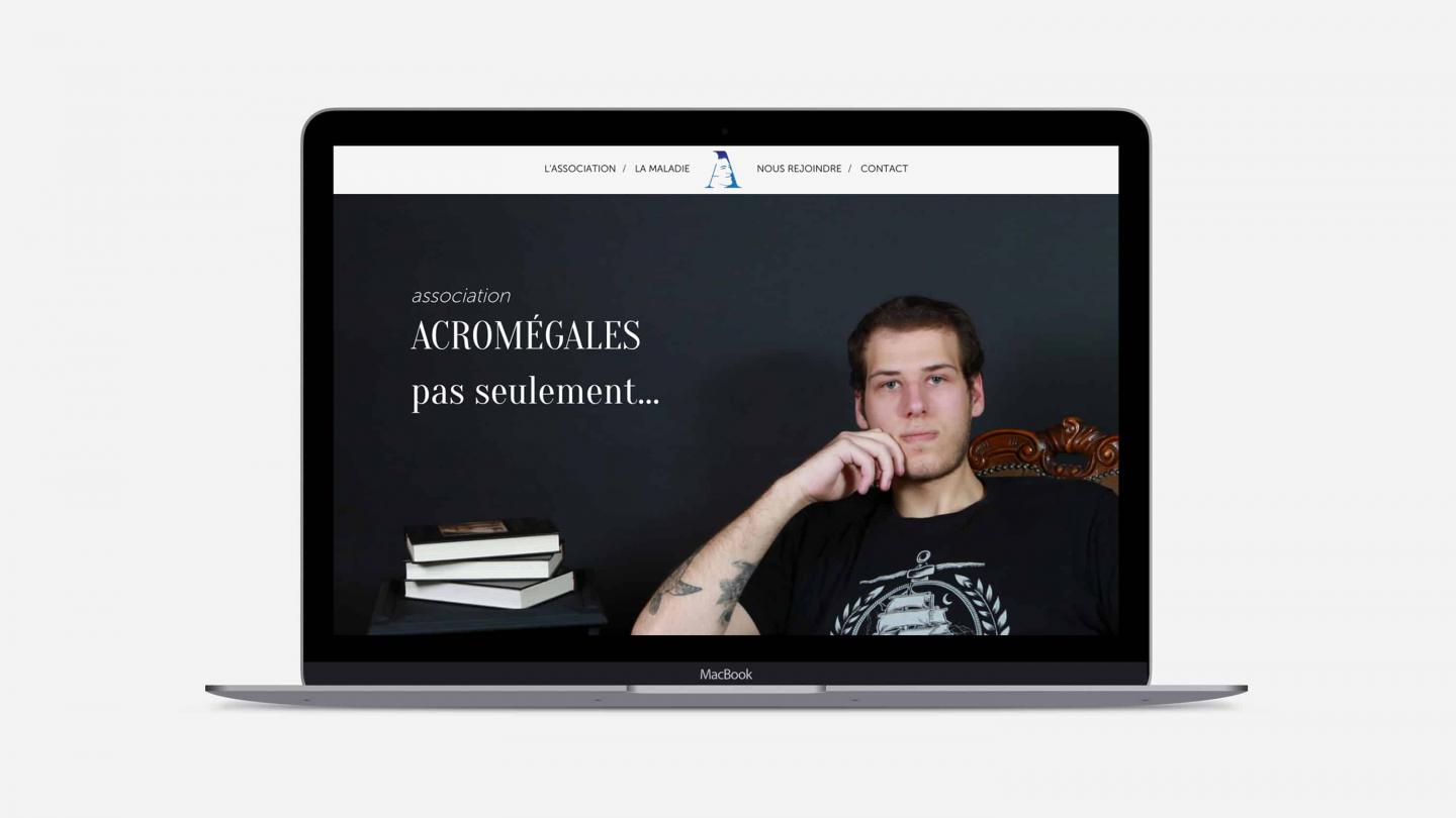 Site Internet de l'association Acromégales Pas Seulement...